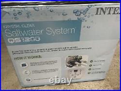 INTEX QS1200 Krystal Clear Saltwater Chlorine System for Above Ground Pools