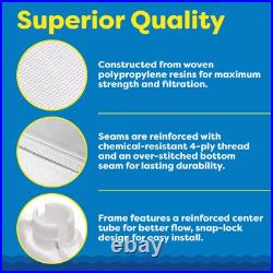 In The Swim 48 sq. Ft. Complete DE Pool Filter Grid Set (7 Full, 1 Partial) In The Swim 48 sq. Ft. Complete DE Pool Filter Grid Set (7 Full, 1 Partial)
