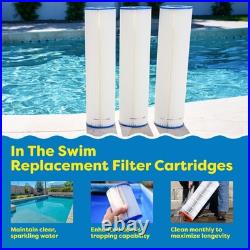 In The Swim Premium Pool Filter Cartridge 4-Pack Replacement for Hayward Star