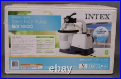 Intex10 inch Krystal Clear Sand Filter Pool Pump 1500 Gph Motor 1200 GPH Intex10 inch Krystal Clear Sand Filter Pool Pump 1500 Gph Motor 1200 GPH