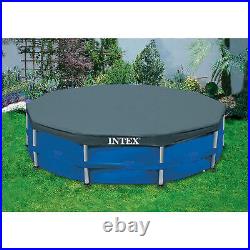 Intex 10' Round Pool with Maintenance Kit, Cover, and Filter Cartridges (6 Pack)