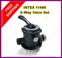 Intex 11496 6-Way Valve for 16in Sand Filter Pump & Combo & 14in Sand Filter Pum
