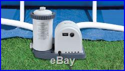 Intex 1500 GPH Filter Pump & Krystal Clear Saltwater Pool Chlorinator with GFCI