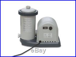 Intex 1500 GPH Filter Pump & Krystal Clear Saltwater Pool Chlorinator with GFCI