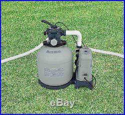 Intex 2650 GPH Saltwater System & Sand Filter Pump Swimming Pool Set 28679EG