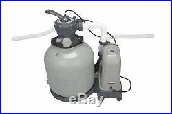 Intex 2650 GPH Saltwater System & Sand Filter Pump Swimming Pool Set 28679EG-OB