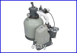 Intex 2650 GPH Saltwater System & Sand Filter Pump Swimming Pool Set 28679EG-OB
