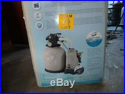 Intex 2650 GPH Sand Filter Pump & Saltwater System Set with Deluxe Maintenance Kit