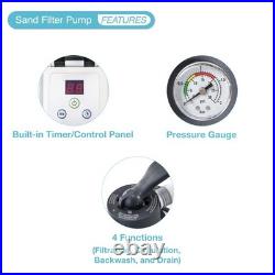 Intex 26641EG Krystal Clear Sand Filter Pump & OptiFlow Premium Pool Filter Sand