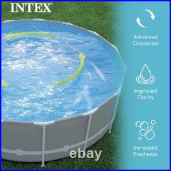 Intex 26641EG Krystal Clear Sand Filter Pump & OptiFlow Premium Pool Filter Sand