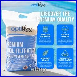 Intex 26641EG Krystal Clear Sand Filter Pump & OptiFlow Premium Pool Filter Sand