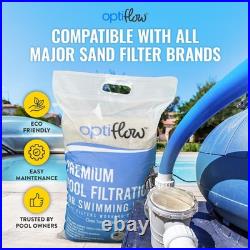 Intex 26641EG Krystal Clear Sand Filter Pump & OptiFlow Premium Pool Filter Sand