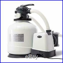 Intex 26651EG 3000 GPH Above Ground Pool Sand Filter Pump with Automatic Timer