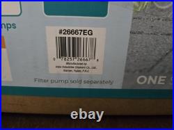 Intex 26667EG Krystal Clear Saltwater System 7000Gal Above Ground Swimming QS500