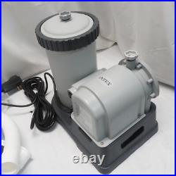 Intex 28633EG Krystal Clear Cartridge Filter Pump 2,500 GPH Above Ground Pool Intex 28633EG Krystal Clear Cartridge Filter Pump 2,500 GPH Above Ground Pool