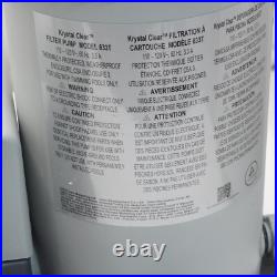 Intex 28633EG Krystal Clear Cartridge Filter Pump 2,500 GPH Above Ground Pool Intex 28633EG Krystal Clear Cartridge Filter Pump 2,500 GPH Above Ground Pool