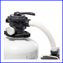 Intex 3000 GPH Krystal Clear Aboveground Swimming Pool Sand Filter Pump with Timer