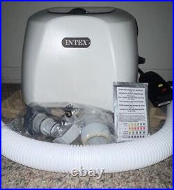 Intex ECO5110 Krystal Clear Saltwater Filter Pump System New Open Box