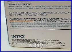 Intex Industries Krystal Clear Saltwater System 28663EG Connects To Pump NEW