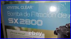 Intex Krystal ClearT SX2800 Sand Filter Pump (26647EG)