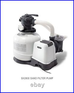 Intex Krystal ClearT SX2800 Sand Filter Pump (26647EG)