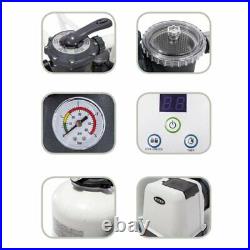 Intex Krystal Clear 2100 GPH 7900 L/h Swimming Pool Sand Filter Pump 26646 Intex Krystal Clear 2100 GPH 7900 L/h Swimming Pool Sand Filter Pump 26646