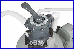 Intex Krystal Clear 3000 GPH Above Ground Pool Sand Filter Pump 28651EG