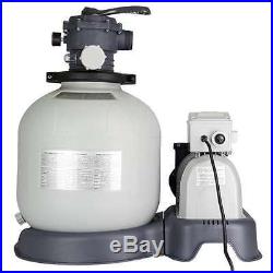 Intex Krystal Clear 3,000 GPH Above Ground Pool Sand Filter Pump (Open Box) Intex Krystal Clear 3,000 GPH Above Ground Pool Sand Filter Pump (Open Box)