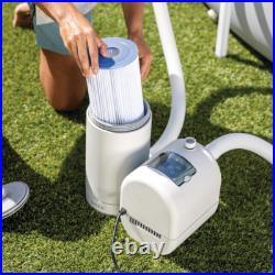 Intex Krystal Clear Above Ground Swimming Pool Cartridge Filter Pump Various GPH Intex Krystal Clear Above Ground Swimming Pool Cartridge Filter Pump Various GPH