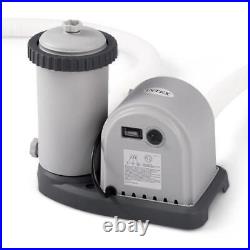 Intex Krystal Clear Cartridge Filter Pump for Above Ground Pool up to 1,500 Intex Krystal Clear Cartridge Filter Pump for Above Ground Pool up to 1,500
