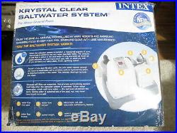 Intex Krystal Clear Saltwater System 15,000 Gallon Above Ground Pools CS8110