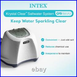 Intex Krystal Clear Saltwater System AboveGround Pools up to 15,000GAL(Open Box) Intex Krystal Clear Saltwater System AboveGround Pools up to 15,000GAL(Open Box)