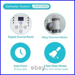 Intex Krystal Clear Saltwater System AboveGround Pools up to 15,000GAL(Open Box) Intex Krystal Clear Saltwater System AboveGround Pools up to 15,000GAL(Open Box)