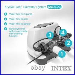 Intex Krystal Clear Saltwater System AboveGround Pools up to 15,000GAL(Open Box) Intex Krystal Clear Saltwater System AboveGround Pools up to 15,000GAL(Open Box)