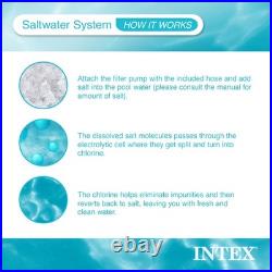 Intex Krystal Clear Saltwater System AboveGround Pools up to 15,000GAL(Open Box) Intex Krystal Clear Saltwater System AboveGround Pools up to 15,000GAL(Open Box)