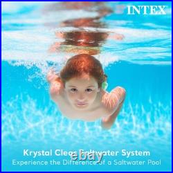 Intex Krystal Clear Saltwater System AboveGround Pools up to 15,000GAL(Open Box) Intex Krystal Clear Saltwater System AboveGround Pools up to 15,000GAL(Open Box)