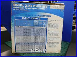 Intex Krystal Clear Saltwater System Above Ground Pool CG-56601