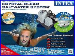 Intex Krystal Clear Saltwater System Chlorinator withGFCI Model 28663EG