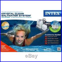 Intex Krystal Clear Saltwater System Pool Chlorinator 28669EG (Used)