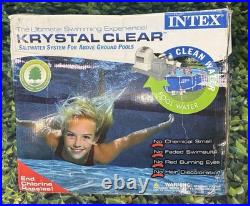Intex Krystal Clear Saltwater System Up to 15,000? Gallons Model# 8110