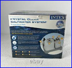 Intex Krystal Clear Saltwater System above ground pools 15,000 Gallons CS8110