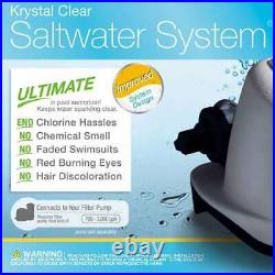 Intex Krystal Clear Saltwater System for 7000 Gal. Above Ground Pools(For Parts)