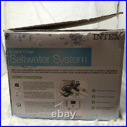 Intex Krystal Clear Saltwater System for 7000 Gallon Above Ground Swimming Pool