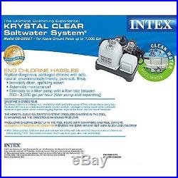 Intex Krystal Clear Saltwater System with E. C. O. (Electrocatalytic Oxidation)