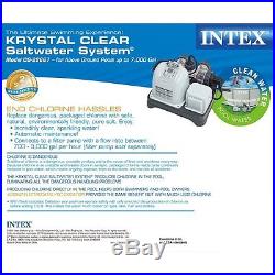 Intex Krystal Clear Saltwater System with E. C. O. Electrocatalytic Oxidation for