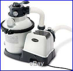 Intex Krystal Clear Sand Filter Pump Above Ground Pools 10in 110-120V with GFCI
