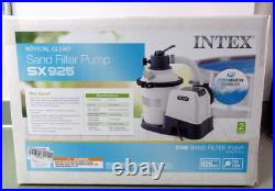 Intex Krystal Clear Sand Filter Pump SX925 110120V with GFCI