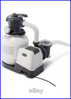 Intex Krystal Clear Sand Filter Pump for Above Ground Pools, 12-inch, SF80110-2