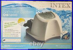 Intex Krystal Klear Saltwater System Intex Salt Chlorinator (26669EG) (NEW) Intex Krystal Klear Saltwater System Intex Salt Chlorinator (26669EG) (NEW)