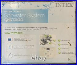 Intex Krystal Klear Saltwater System Intex Salt Chlorinator (26669EG) (NEW) Intex Krystal Klear Saltwater System Intex Salt Chlorinator (26669EG) (NEW)